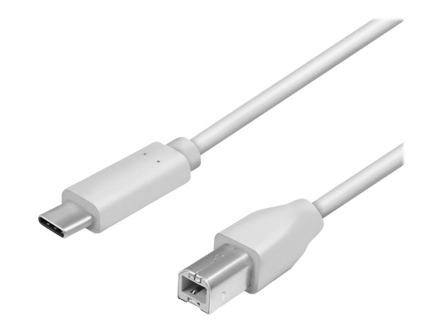 Logilink - USB 2.0 connection cable, USB-C male to USB-B male, 2m CU0161