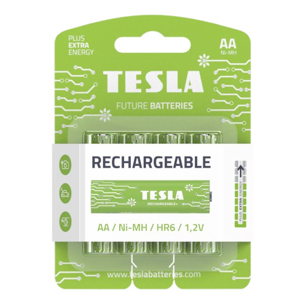 Tesla - nabíjecí baterie AA, 4ks 1099137209