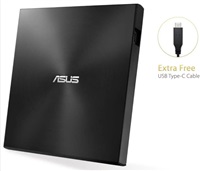 Asus SDRW-08U9M-U BLACK (USB-C/A) 90DD02A0-M29000