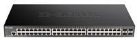 D-link DGS-1250-52X, Smart switch 24x Gb, 4x 1G/10G SFP+ DGS-1250-52X/E