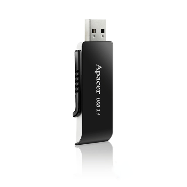 Apacer flash disk 64GB AH350 USB 3.0 černá AP64GAH350B-1
