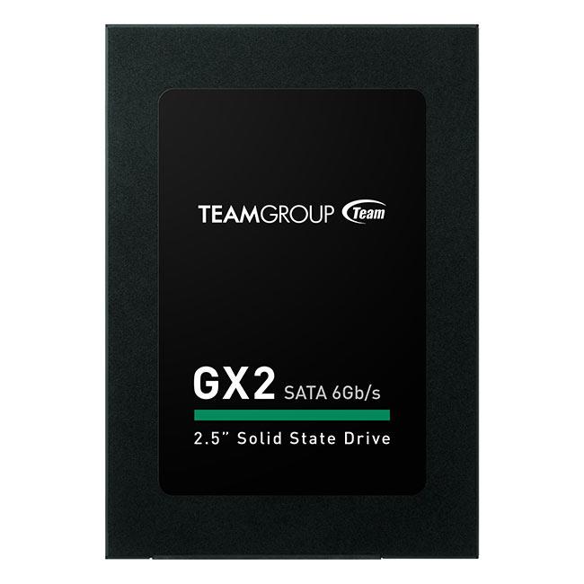 Team SSD 2.5'' 256GB GX2 (R:500, W:400 MB/s), black T253X2256G0C101