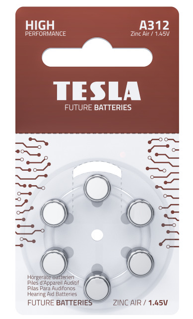 Tesla baterie do naslouchadel A312 1099137260