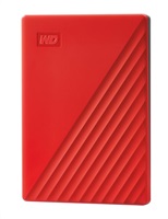 WD Ext. HDD 2,5" My Passport 2TB USB 3.0. červený WDBYVG0020BRD-WESN