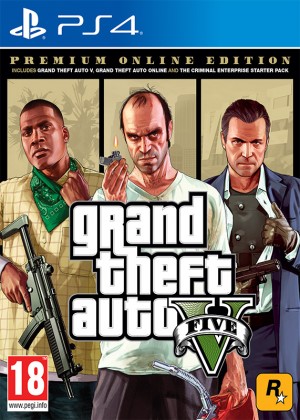 Grand Theft Auto V Premium Edition (PS4) 5026555424264