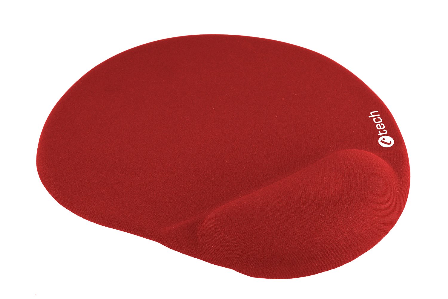 C-Tech podložka pod myš gelová MPG-03, červená, 240x220mm MPG-03R