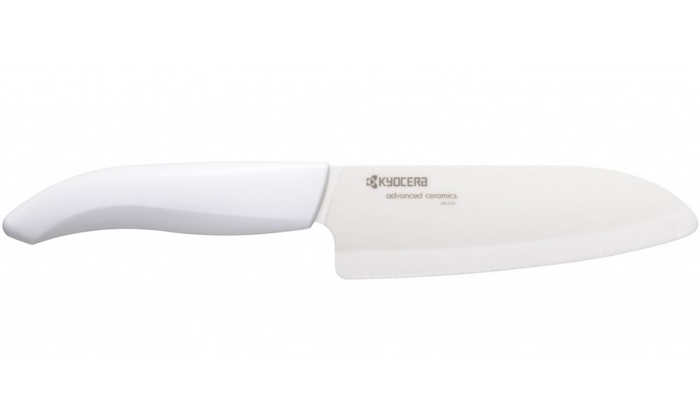 Kyocera keramický profesionální kuchyňský nůž, bílá čepel 14 cm/ bílá rukojeť FK-140WH-WH