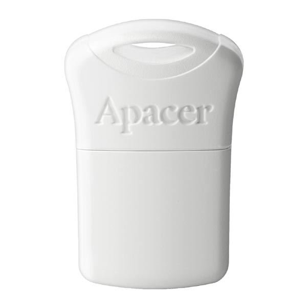 Apacer USB flash disk, 2.0,, 16GB, AH116, bílý, AP16GAH116W-1, s krytkou