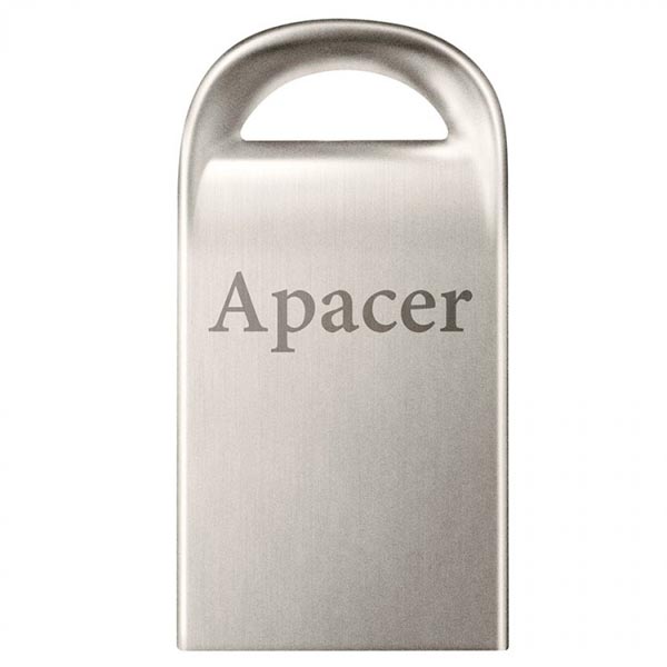 Apacer USB flash disk, 2.0, 64GB, AH115, stříbrný, AP64GAH115S-1