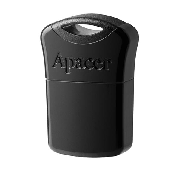 Apacer USB flash disk, 2.0, 64GB, AH116, černý, AP64GAH116B-1, s krytkou