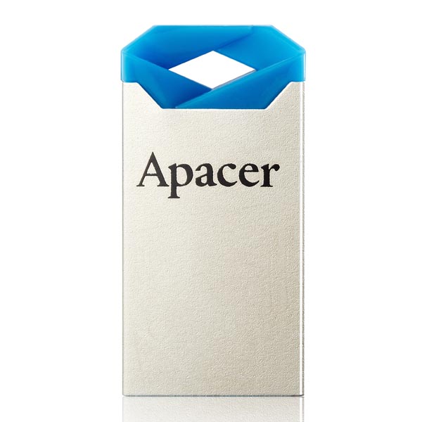 Apacer USB flash disk, 2.0, 64GB, AH111, stříbrný, modrý, AP64GAH111U-1