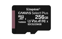 Kingston 256GB microSDXC Canvas Select Plus, A1 CL10 100MB/s bez adapteru SDCS2/256GBSP