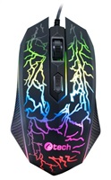 C-Tech Herní myš Tychon (GM-03P), casual gaming, herní, 7 barev podsvícení, 3200DPI, USB