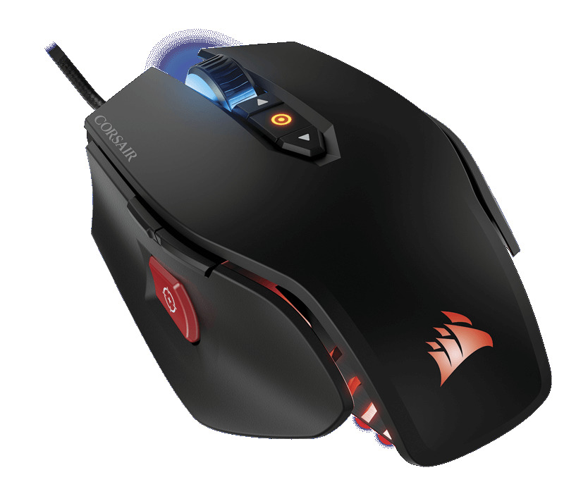Corsair optická herní myš M65 PRO Multi-Colour RGB, 12000 dpi, 8 tlačítek, černá CH-9300011-EU