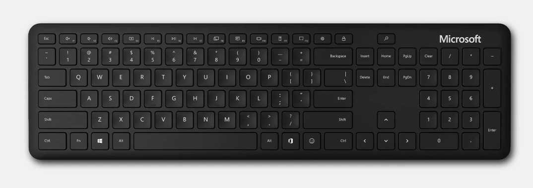 Microsoft Bluetooth Keyboard Black, ENG QSZ-00014