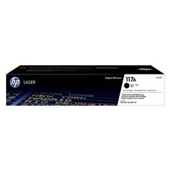 HP toner 117A (black, 1 000str.) pro Color Laser 150a, 150nw, Color Laser MFP 178nw, 179fnw W2070A