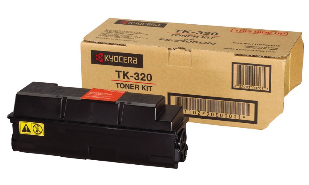 Kyocera toner TK-320, FS-3900DN, 4000DN, 15 000 stran, Černý TK-320E