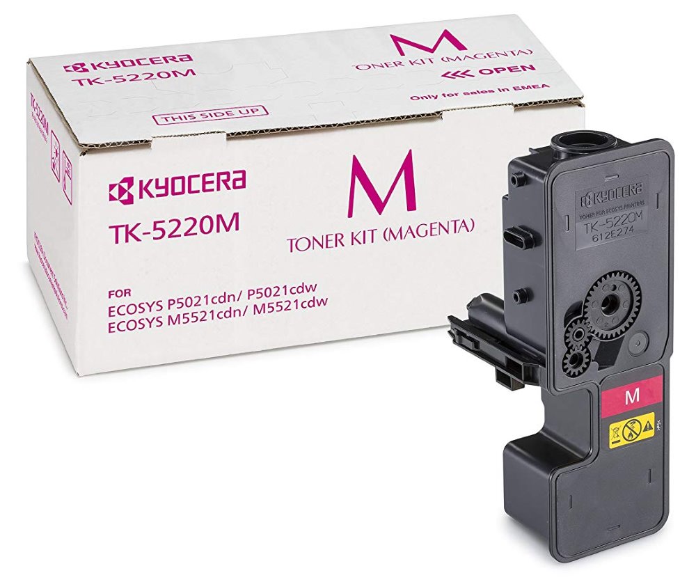 Kyocera toner TK-5220M, 1 200 A4, magenta, pro M5521cdn, cdw, P5021cdn/cdw