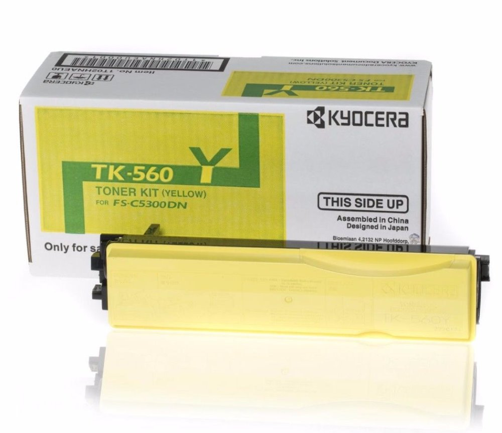 Kyocera toner TK-560Y, FS-C5300, 5350DN, 10 000 stran, Žlutý
