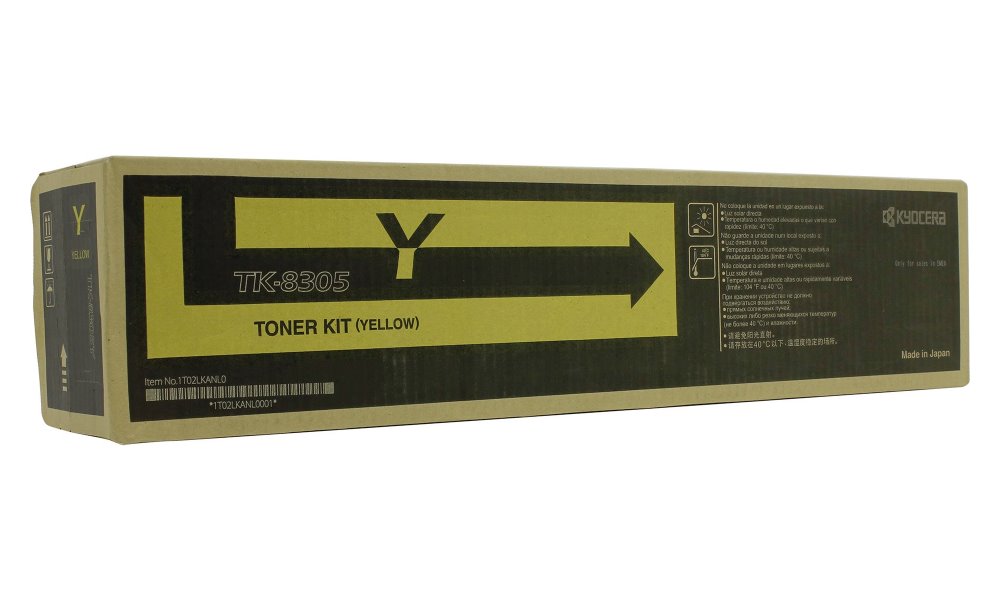 Kyocera toner TK-8305Y, 3050ci, 3550ci, 15 000 stran, Žlutý