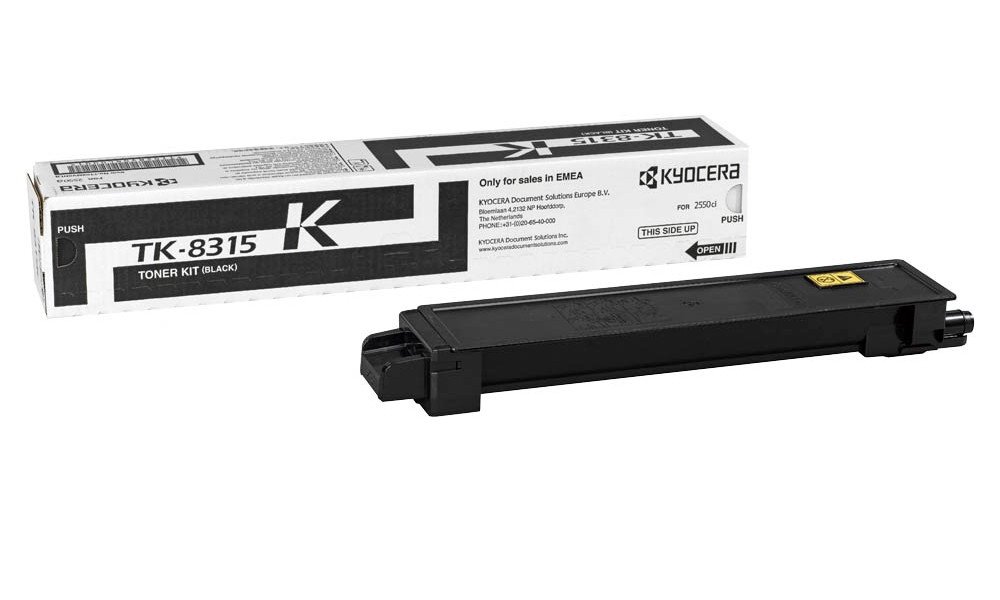 Kyocera toner TK-8315K, 12 000 A4, černý, pro TASKalfa 2550ci