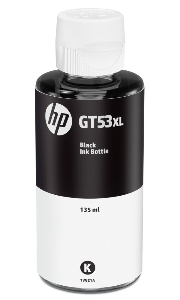 HP GT53XL černá lahvička s inkoustem (1VV21AE)