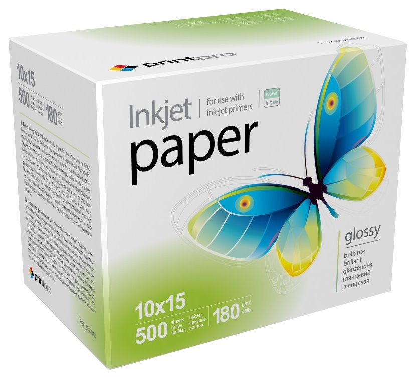 Colorway fotopapír Print Pro lesklý 180g/m2, 10x15/ 500 listů PGE1805004R