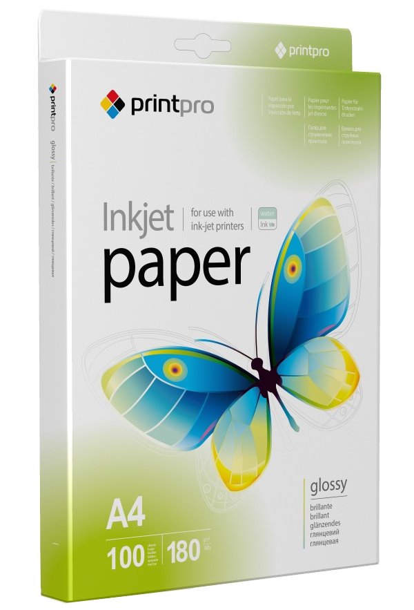 Colorway fotopapír Print Pro lesklý 180g/m2, A4/ 100 listů PGE180100A4