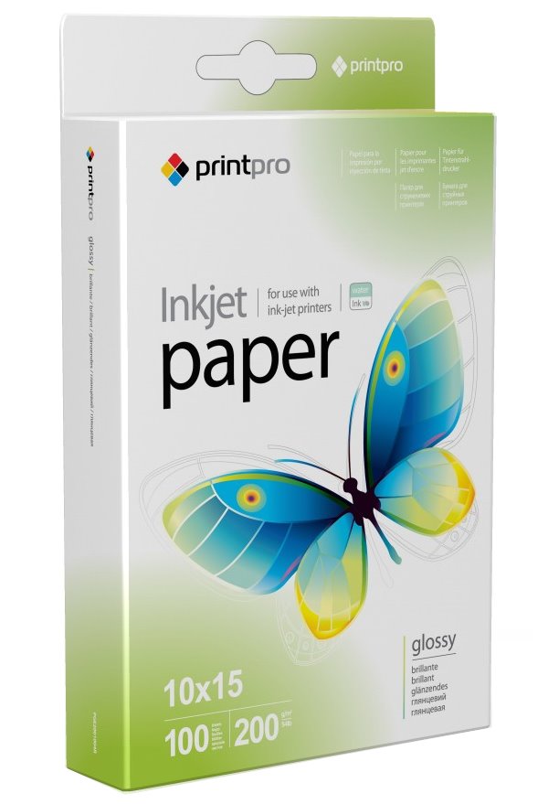 Colorway fotopapír Print Pro lesklý 200g/m2, 10x15/ 100 listů PGE2001004R