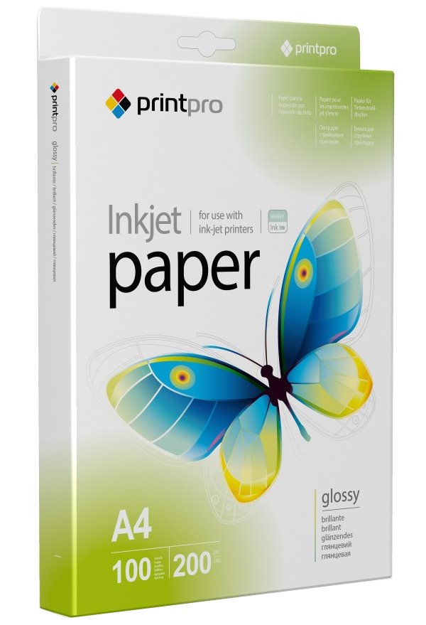 Colorway fotopapír Print Pro lesklý 200g/m2, A4/ 100 listů PGE200100A4