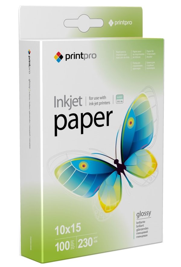 Colorway fotopapír Print Pro lesklý 230g/m2, 10x15/ 100 listů PGE2301004R