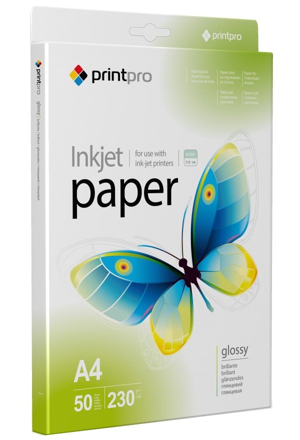 Colorway fotopapír Print Pro lesklý 230g/m2, A4/ 50 listů PGE230050A4