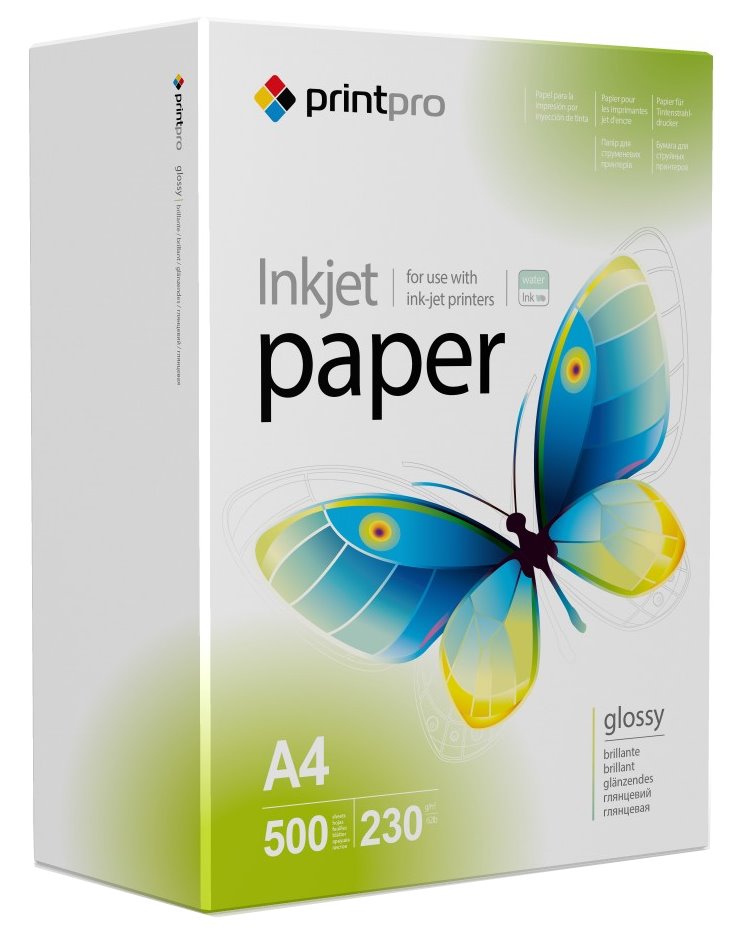 Colorway fotopapír Print Pro lesklý 230g/m2, A4/ 500 listů PGE230500A4