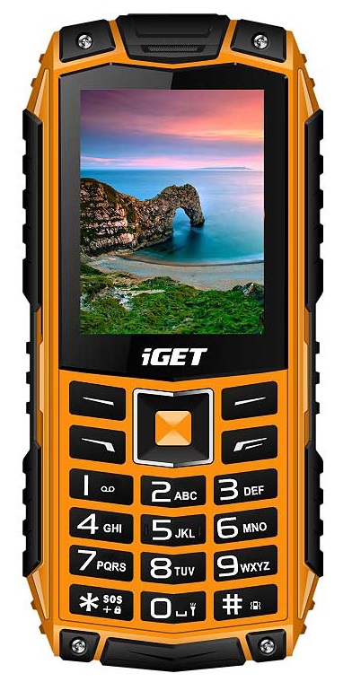 iGET Defender D10, Dual SIM, Orange 84000427