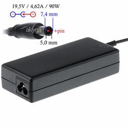 Akyga Notebook power adapter AK-ND-68 19.5V/ 2.31A 45W 4.5 x 3.0 mm+pin DELL