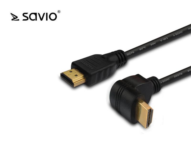 Savio Kabel CL-108 Konektor HDMI v2.0 Ethernet OFC 4K 1,5m