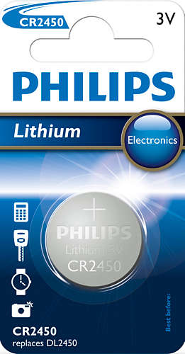 Philips baterie CR2450 - 1ks CR2450/10B