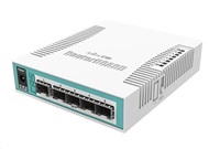 MikroTik Cloud Router - Switch 106-1C-5S, 5x SFP, 1x SFP, 1x Combo, Gbit, vč. L5 CRS106-1C-5S