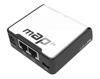 MikroTik RouterBOARD RBmAP2nD, RouterOS L4, 2xLAN, plast. krabice, napájecí adaptér