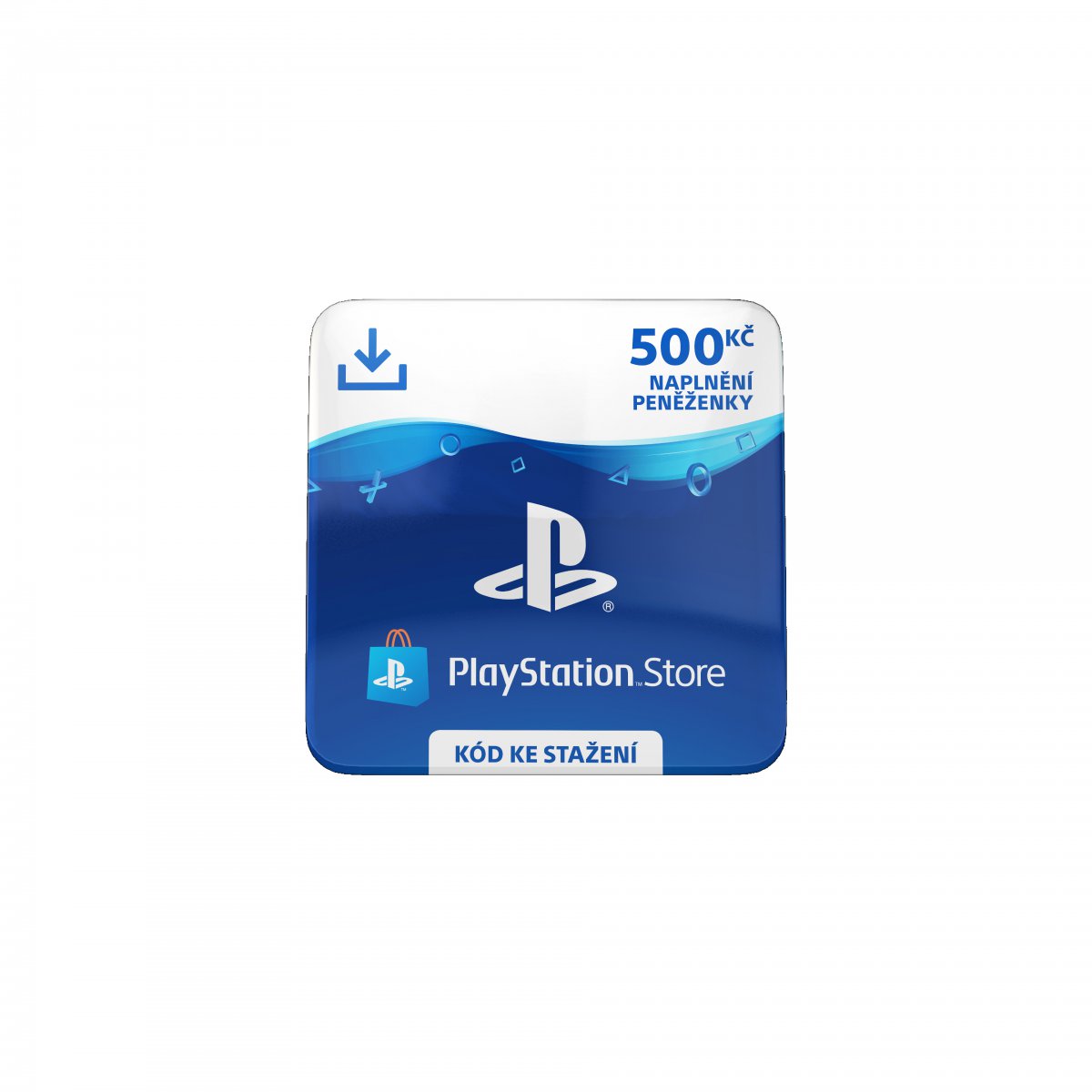ESD CZ PlayStation Store el. peněženka - 500 Kč SCEE-CZ-00050000