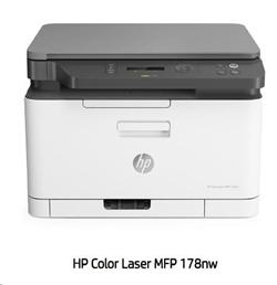 HP Color Laser MFP M178nw A4 multifunkce (18/4 ppm, WIFI+LAN + USB 2.0, Print/Scan/Copy) 4ZB96A