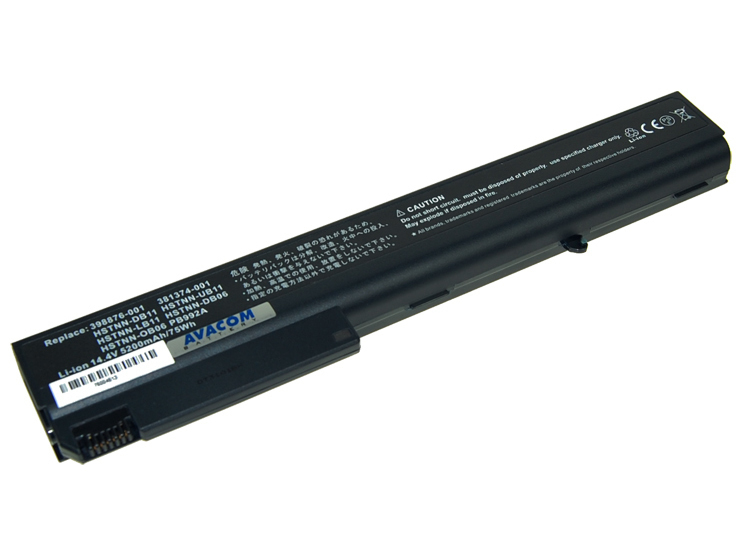 Avacom Baterie NOHP-nc82-806 pro HP Business NC8200/8230 NX8200 series Li-Ion 14,8V 5200mAh/77Wh L14S4A01