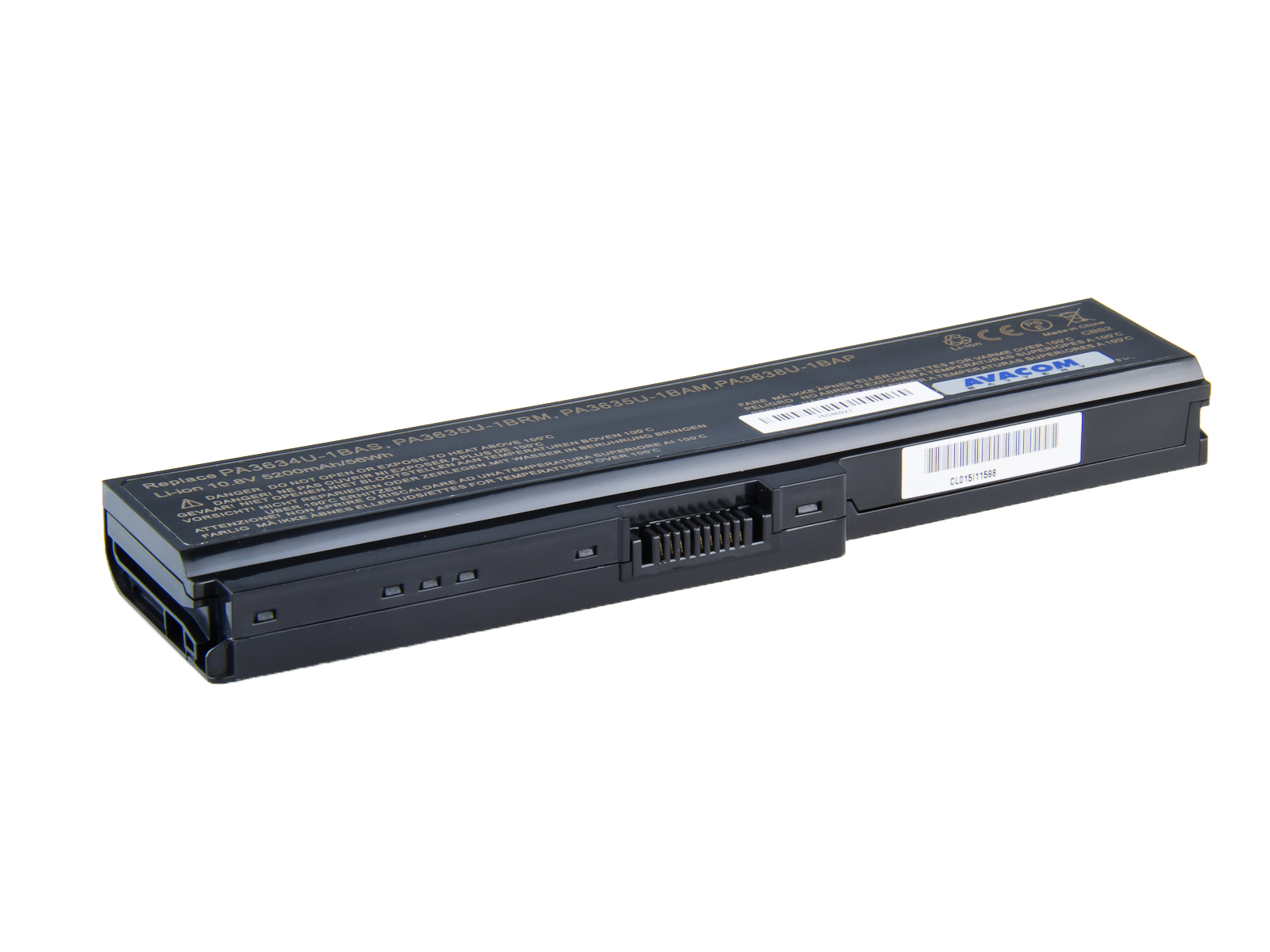 Avacom Baterie NOTO-U4-806 pro Toshiba Satellite U400, M300, Portege M800 Li-ion 10,8V 5200mAh