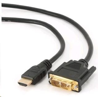 Kabel DVI > HDMI (single link) propojovací, 3m CC-HDMI-DVI-10