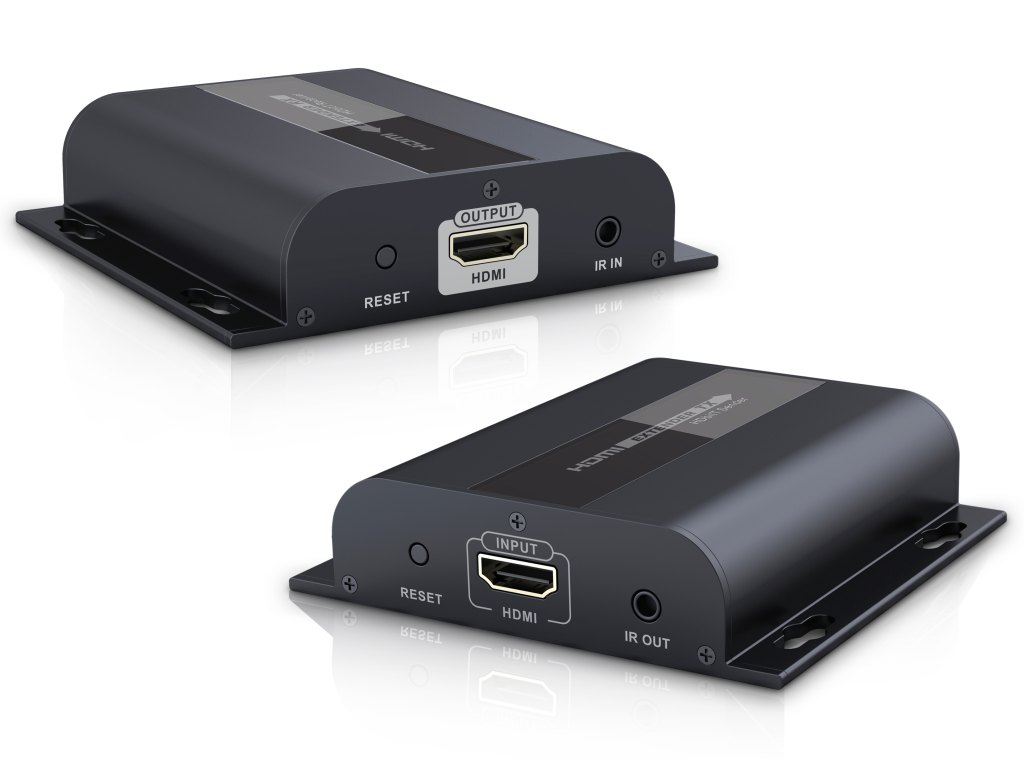 Premiumcord HDMI extender na 120m přes LAN, over IP, HDBitT KHEXT120-1