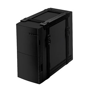 NewStar držák na PC pod stůl výška 3-60 cm, šířka 8-70 cm, 20 kg, černý CPU-D025BLACK