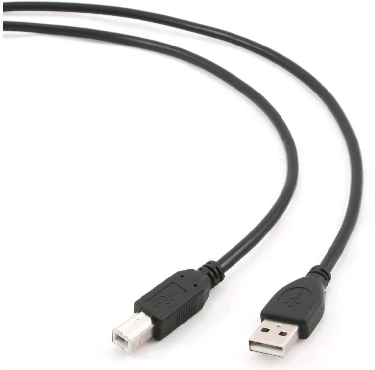 Kabel USB A-B - k tiskárně, 1.8m (stíněný) KU2AB2BK