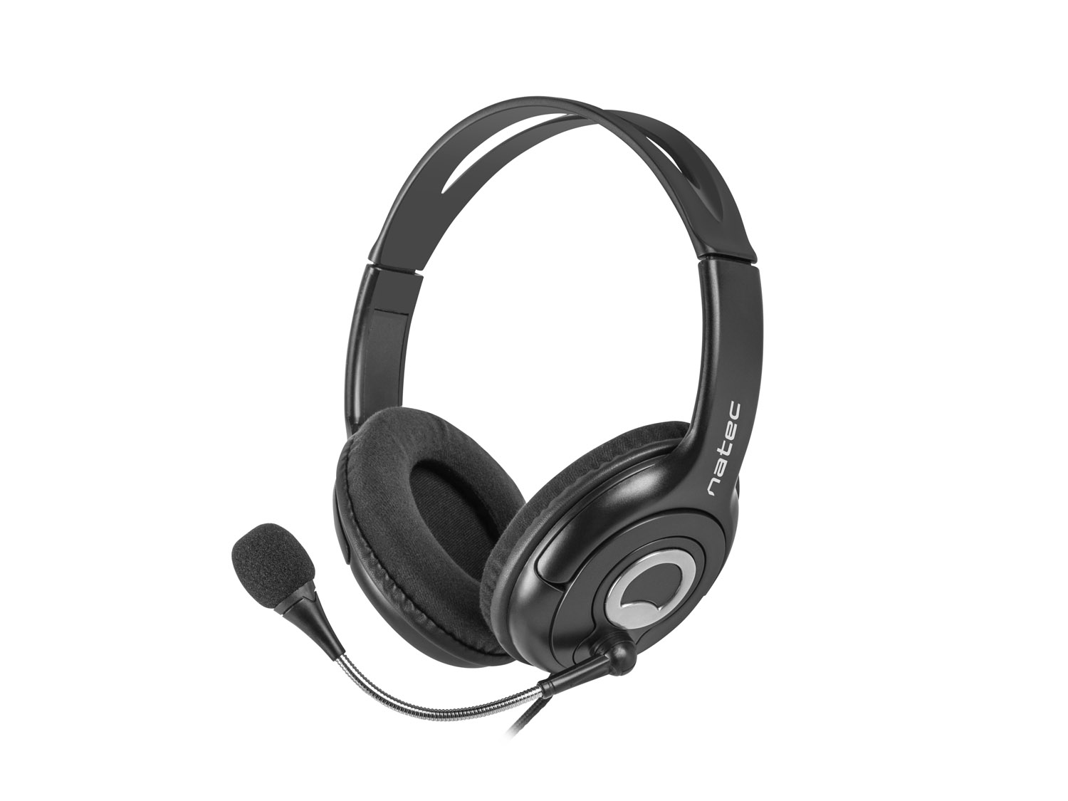 Natec NSL-1178 Bear 2 Headphones+Microphone, 2x Mini Jack 3,5mm