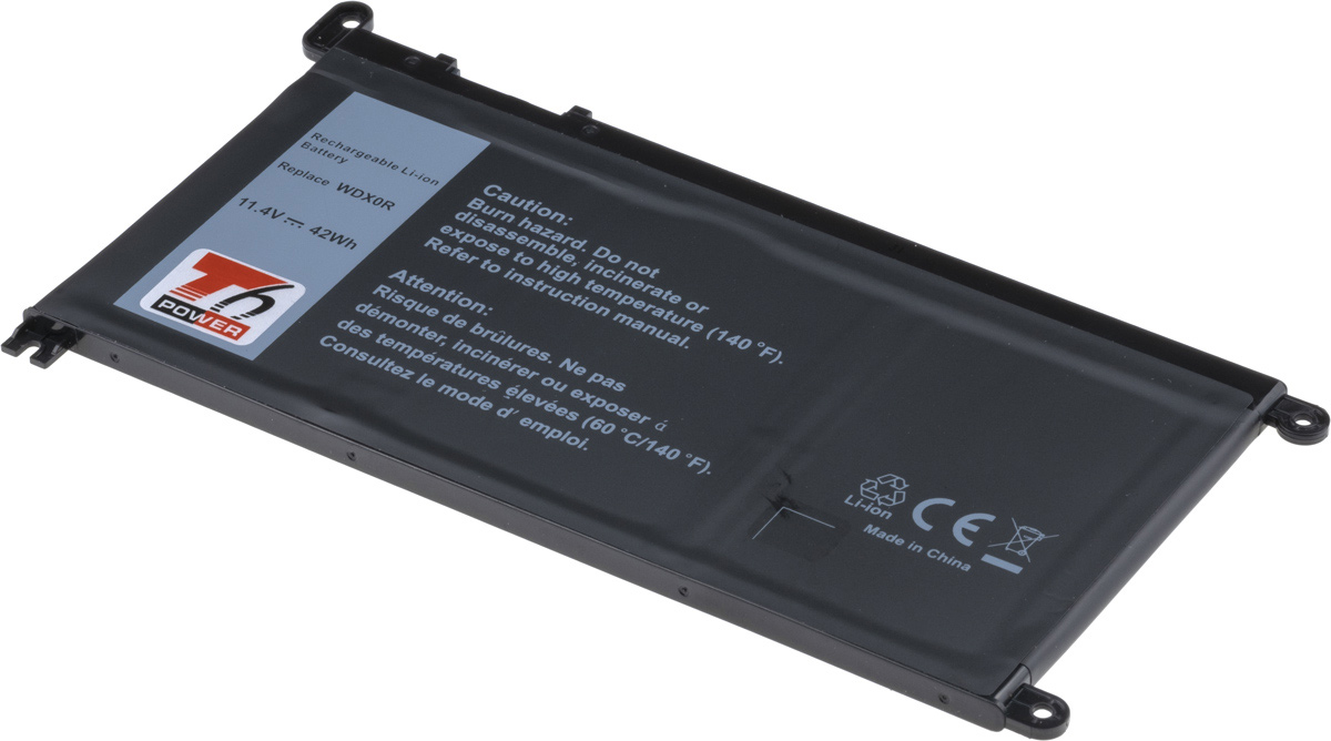 T6 POWER Baterie Dell Insprion 15 5568, 5578, Vostro 14 5468, 15 5568, 3680mAh, 42Wh, 3cell, Li-pol NBDE0167