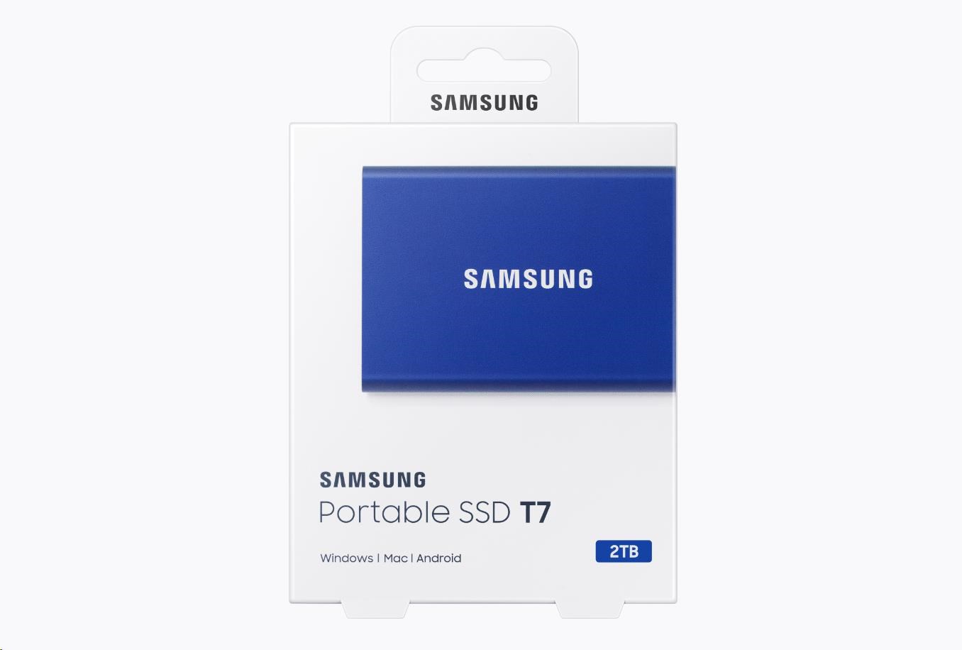 Samsung SSD 2TB externí, modrý MU-PC2T0H/WW